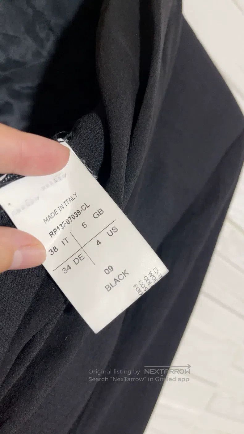Rick Owens Rick Owens Wool silk mulberry silk black blazer jacket Size XS / US 0-2 / IT 36-38 - 3 Thumbnail
