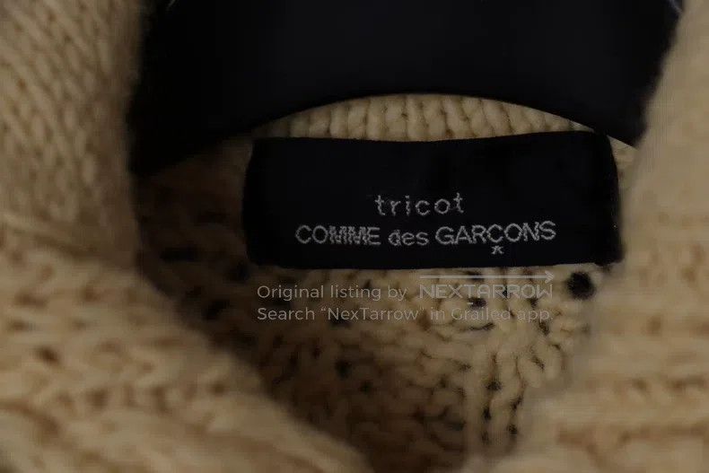 Comme des Garcons Comme Des Garcons Chunky cable-knit sweater jacket Size S / US 4 / IT 40 - 8 Thumbnail