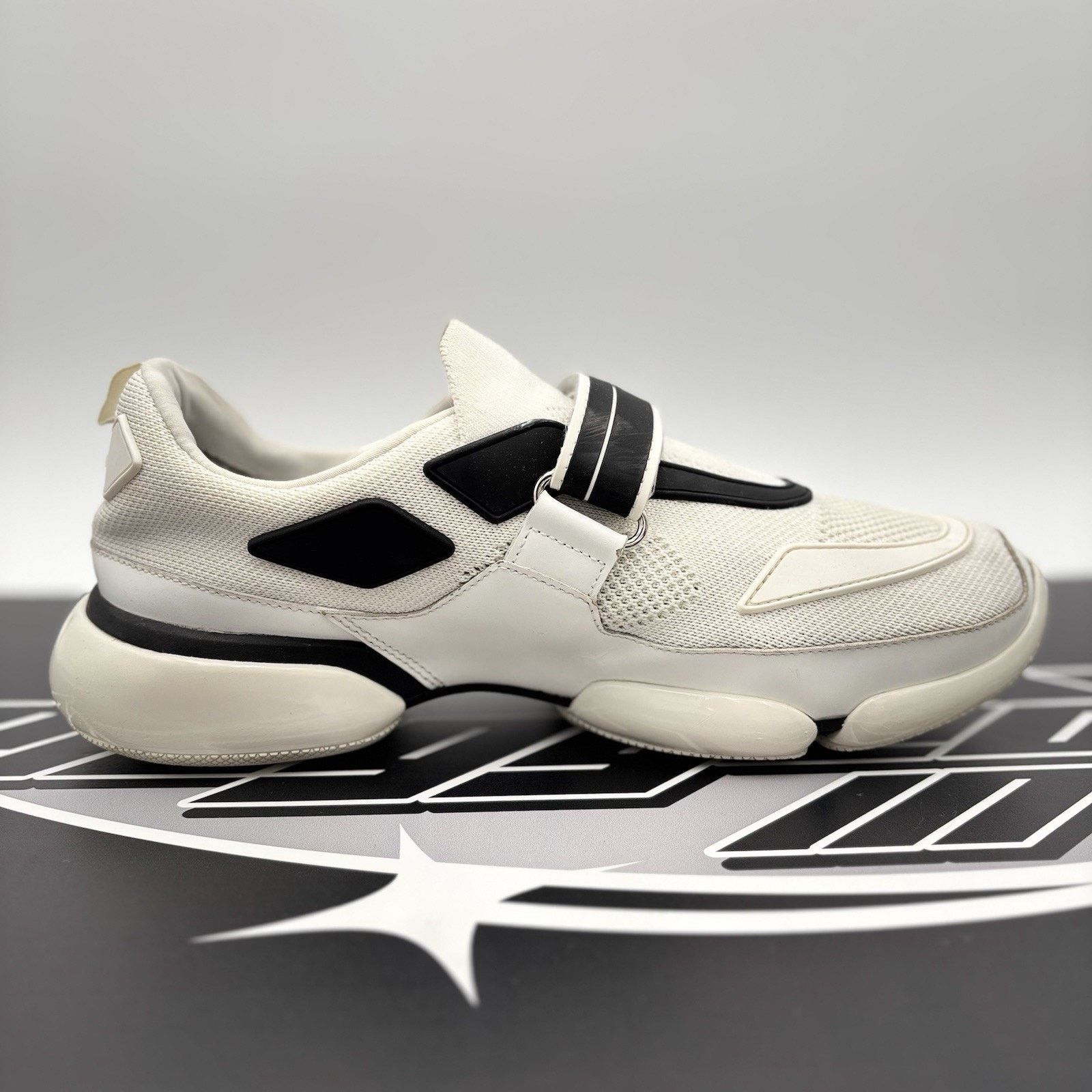 Prada Prada Cloudbust Sneaker ' White Black ' | GOOD CONDITION! Size US 7.5 / EU 40-41 - 13 Thumbnail