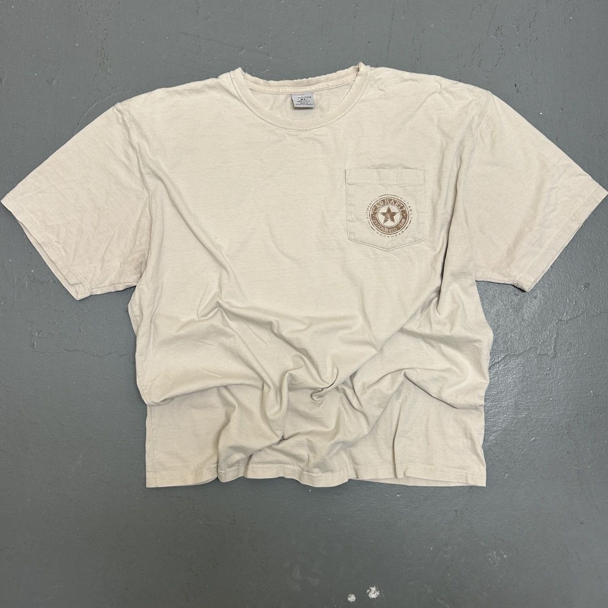 Carhartt BEAT Tan Carhartt Faded Tee (XL) - BOXY Size US XL / EU 56 / 4 - 3 Thumbnail