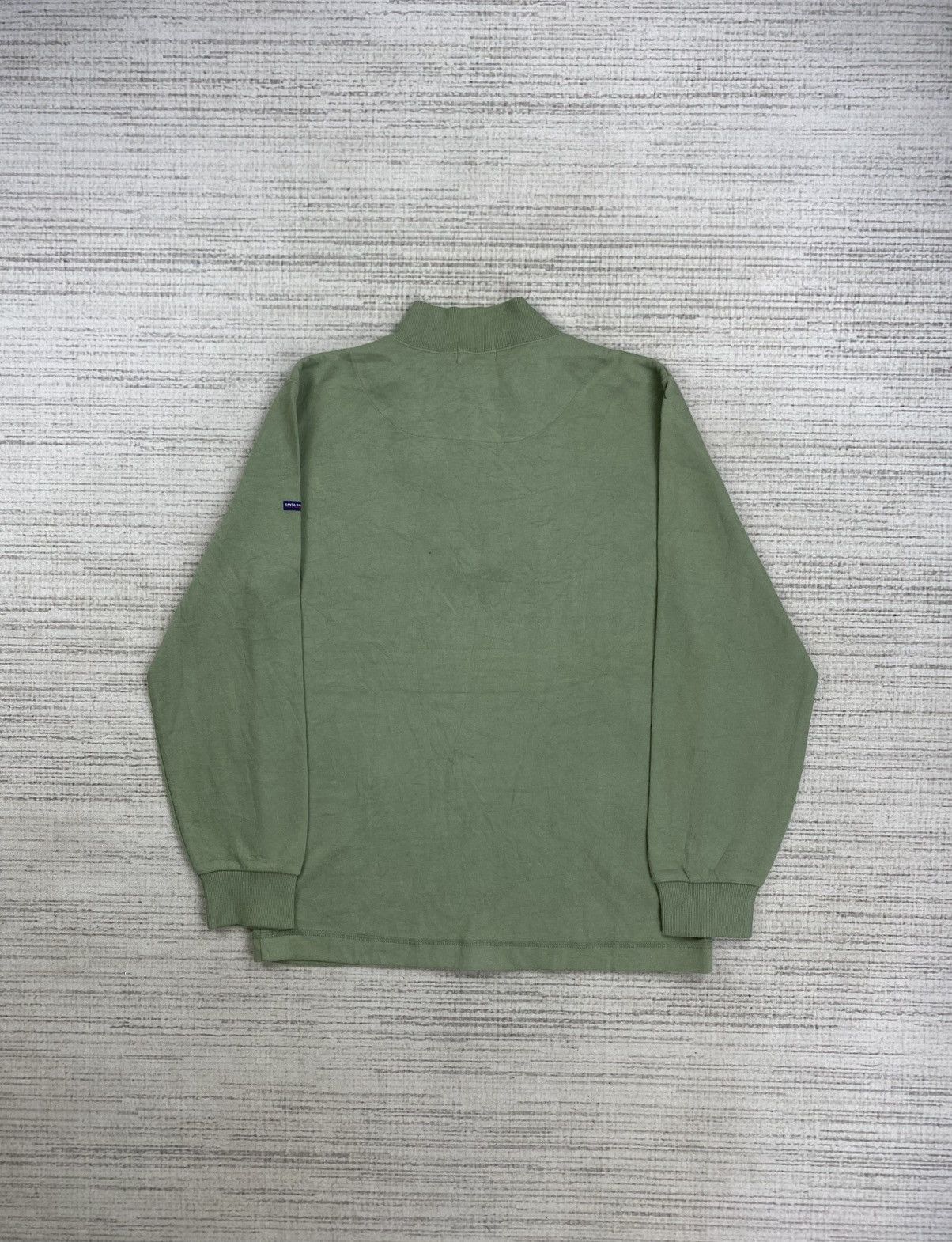 Vintage 90s Santa Barbara Polo Club Halfzipper Shirt