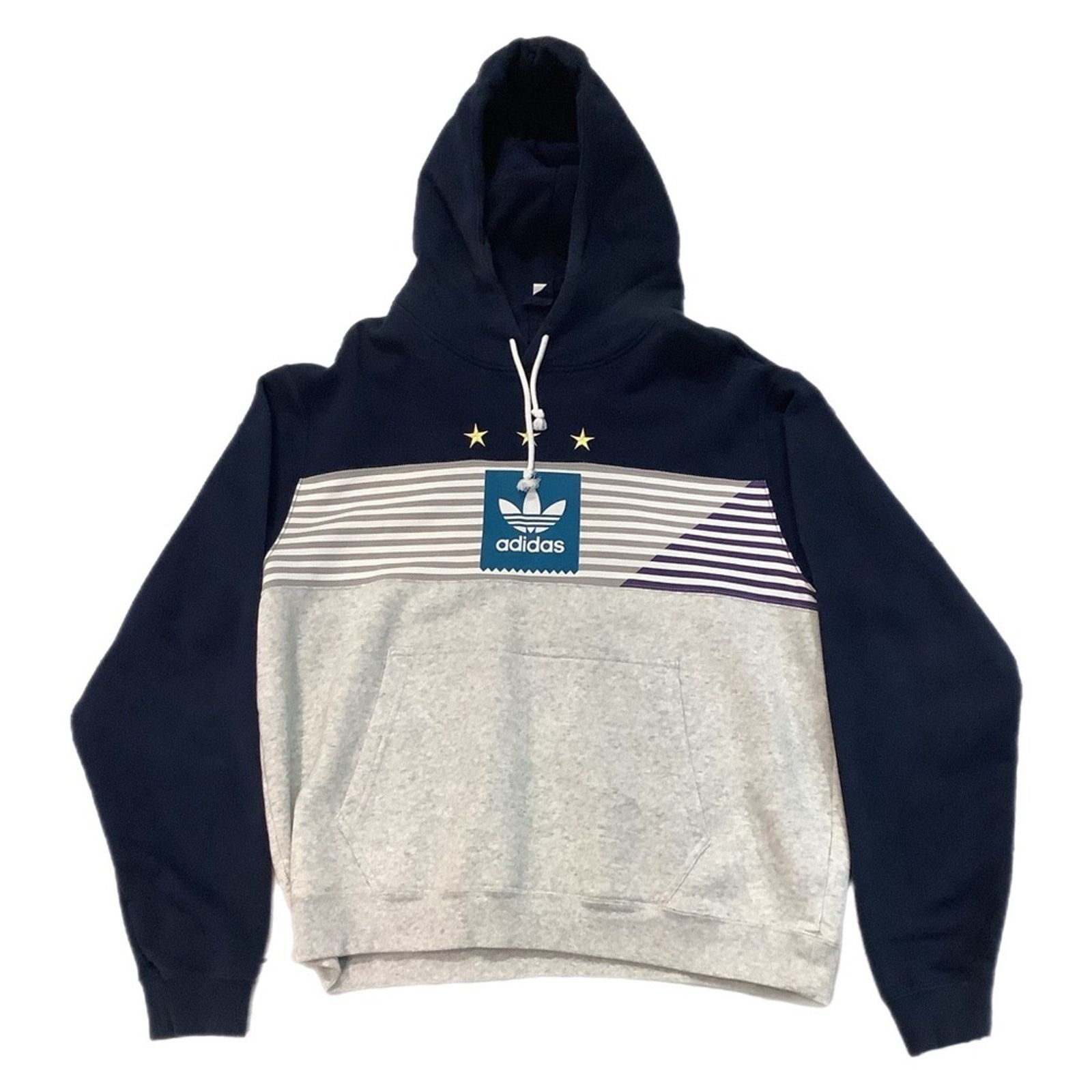 Adidas y2k Adidas logo hoodie Size US L / EU 52-54 / 3 - 1 Thumbnail