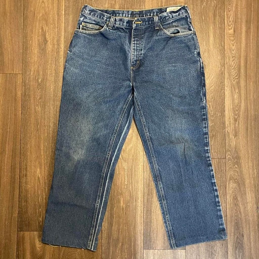 Carhartt Carhartt relaxed fit blue jeans jeans 36x32 Size US 32 / EU 48 - 3 Thumbnail