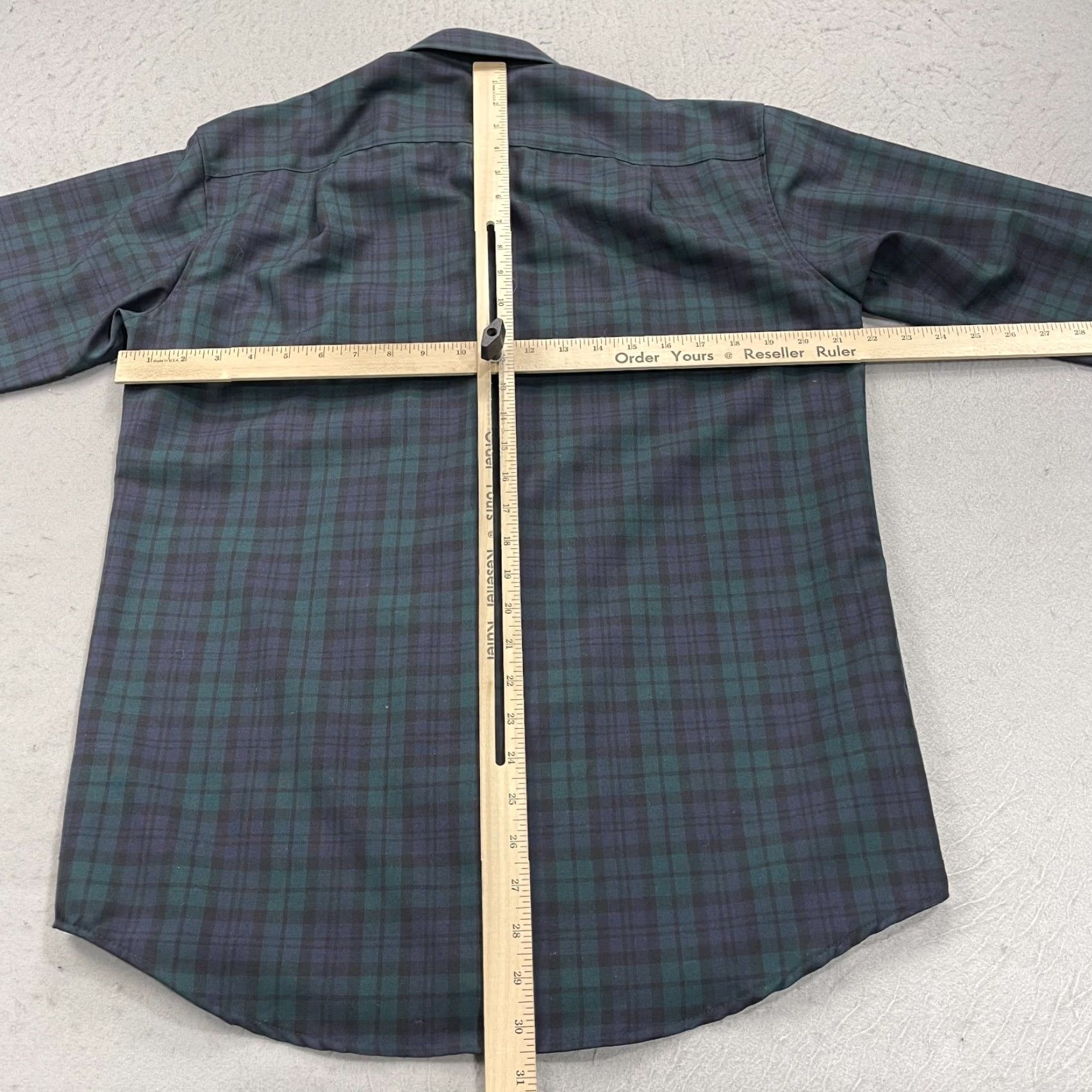 Pendleton VINTAGE Pendleton Shirt Mens S Blue Plaid Wool 100% USA 90s Button-Up Pockets 90s Classic Outdoor Mens Size US S / EU 44-46 / 1 - 6 Thumbnail
