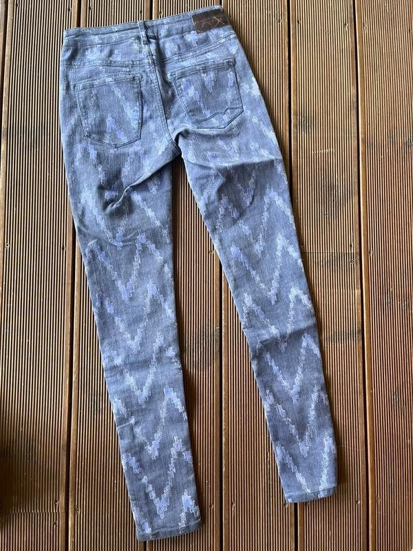 Maison Scotch Skinny Fit Jeans Blue Pattern Maison Scotch Teen Size 26" / US 2 / IT 38 - 3 Thumbnail
