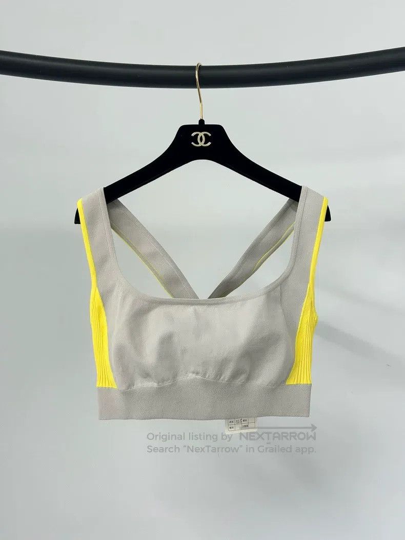Hermes Hermes Color-blocked yoga bra Size L / US 10 / IT 46 - 1 Thumbnail