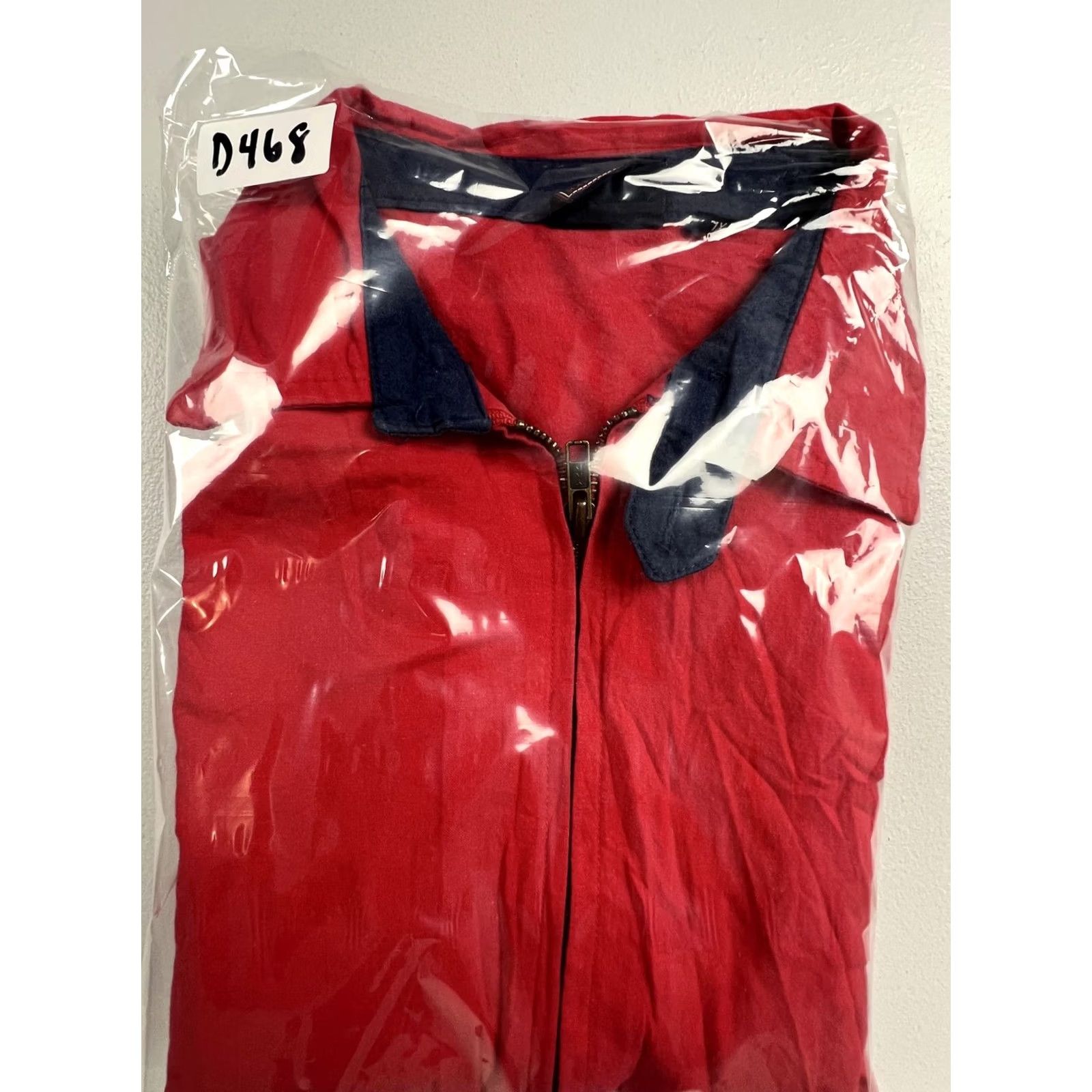 Vintage VINTAGE King Louie Jacket Mens XL Red Cotton Windbreaker Full Zip Made USA Size US XL / EU 56 / 4 - 8 Thumbnail