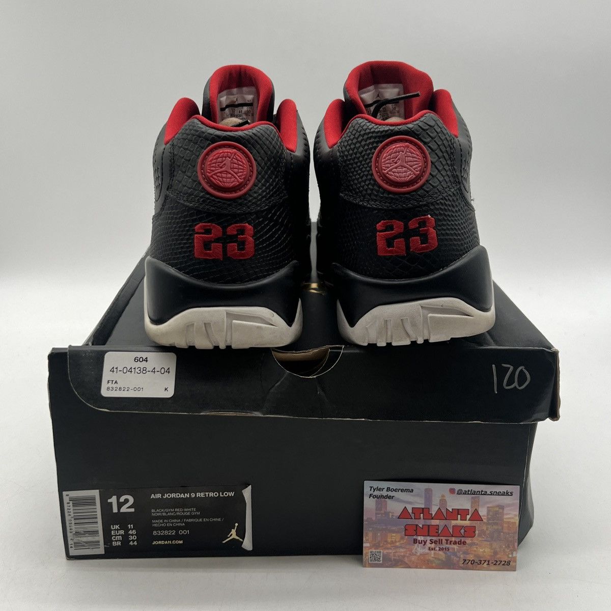 Jordan Brand Air Jordan 9 low snakeskin Size US 12 / EU 45 - 3 Thumbnail