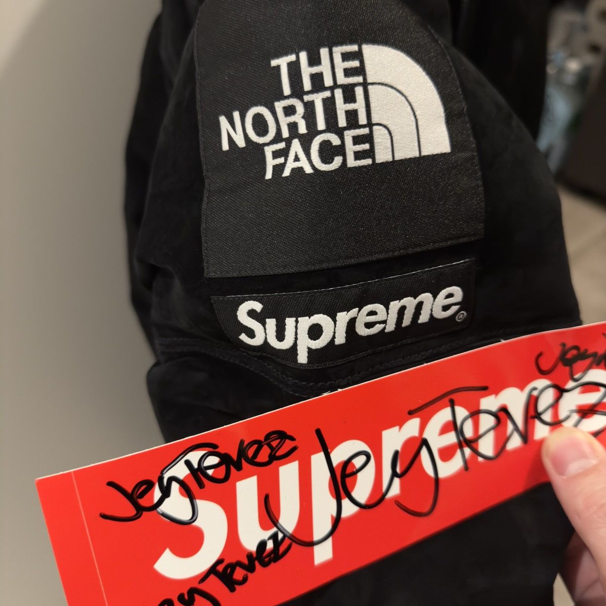 Supreme × The North Face Supreme®/The North Face® Suede Nuptse Jacket Size US M / EU 48-50 / 2 - 4 Thumbnail