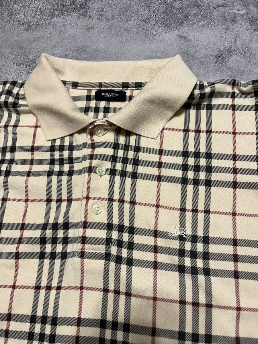 Burberry Burberry Nova Check polo Size US L / EU 52-54 / 3 - 3 Thumbnail