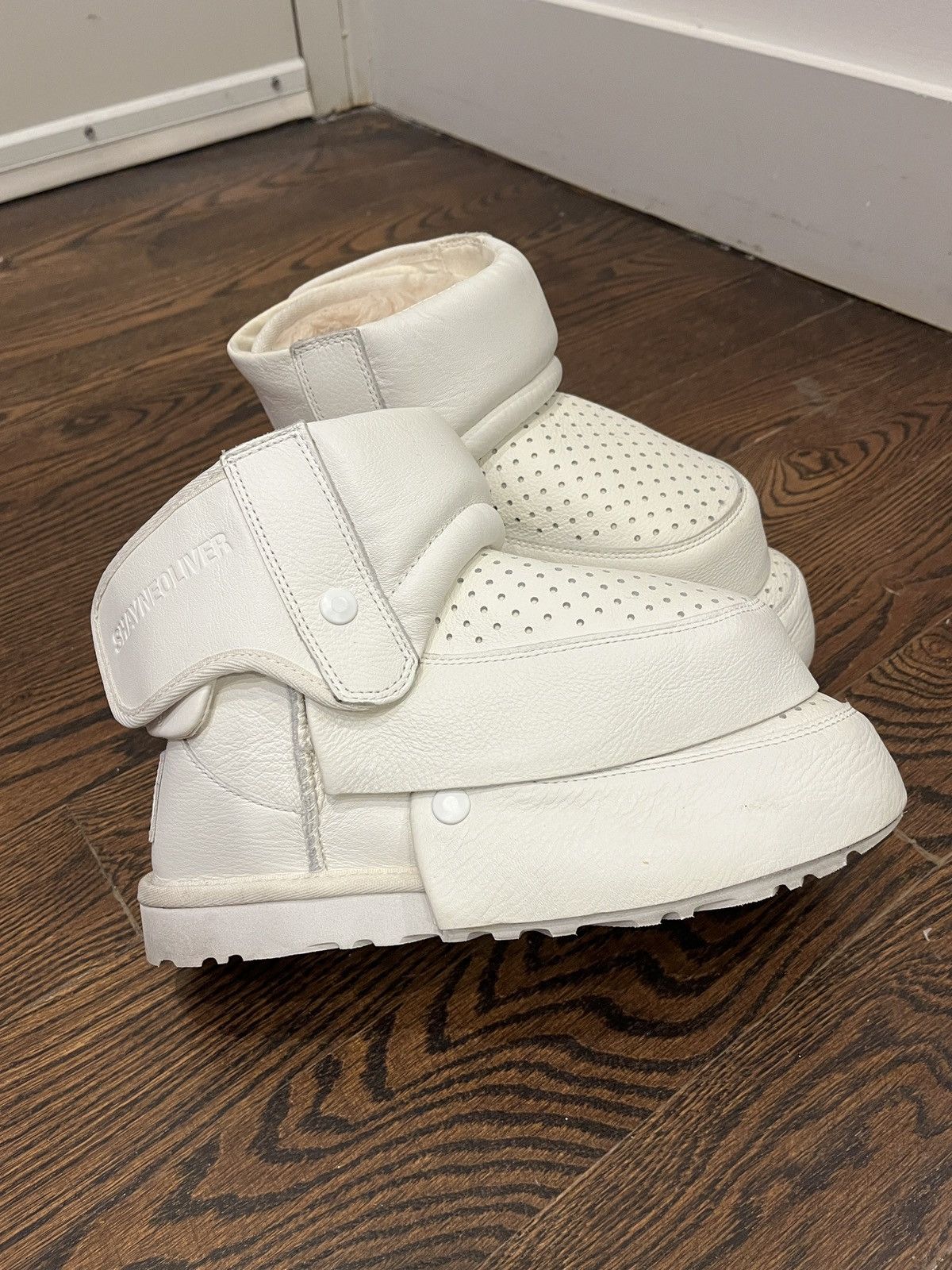 Ugg UGG x Shayne Oliver Leather Snow Boots Size US 8 / IT 38 - 1 Thumbnail