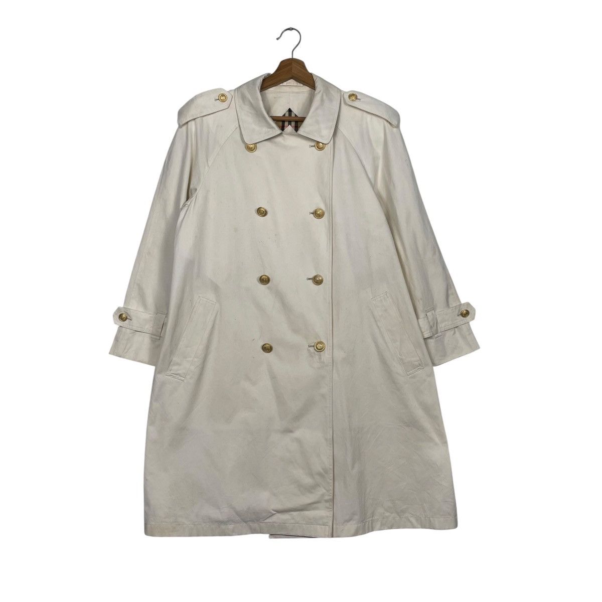 Burberry Burberrys Double Breasted Trench Coat Size M / US 6-8 / IT 42-44 - 1 Thumbnail