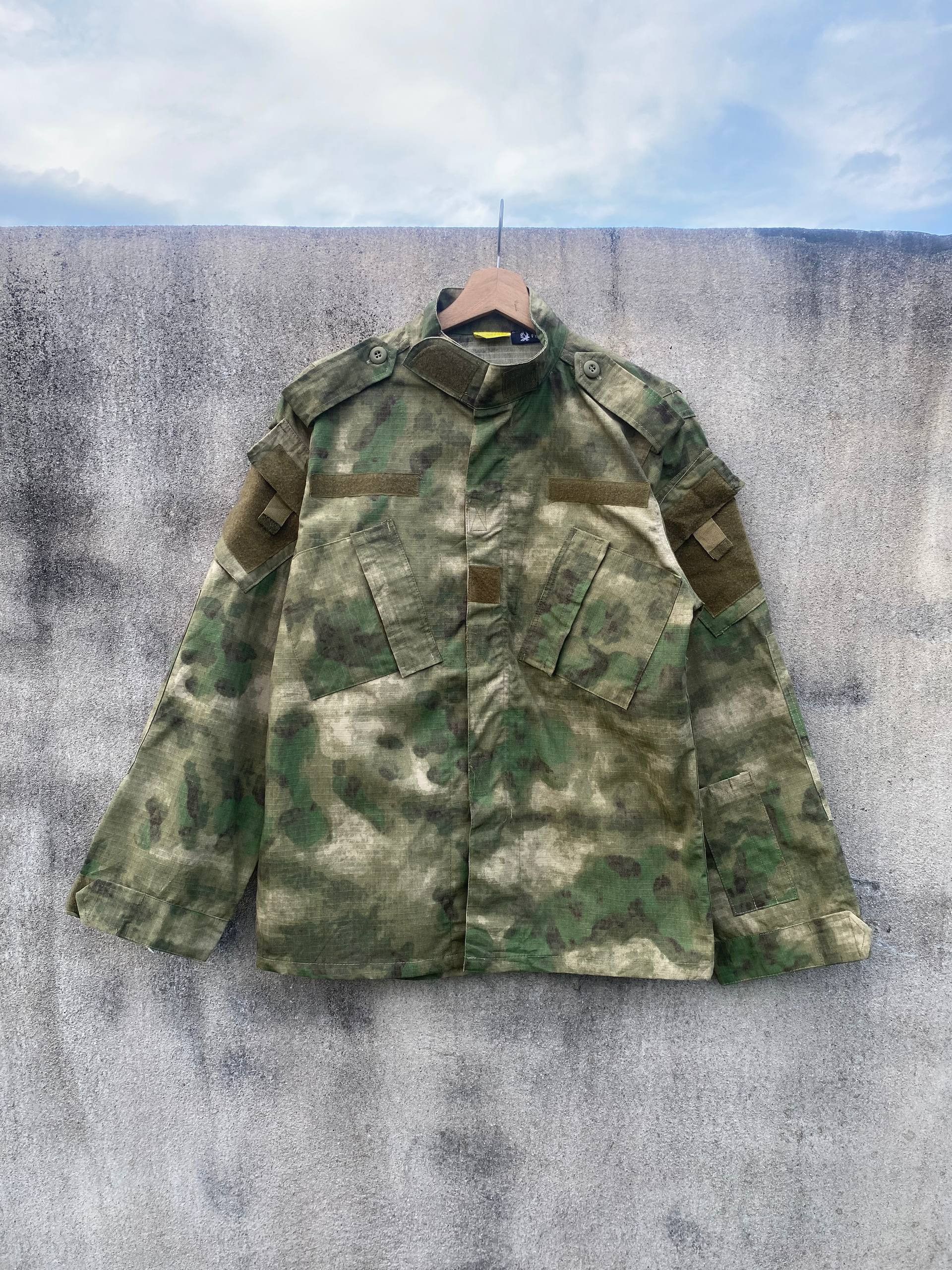 Falcon Garments FB Falcon Army Combat Uniform Ripstop Camo Tactical Jacket Size US XS / EU 42 / 0 - 1 Thumbnail