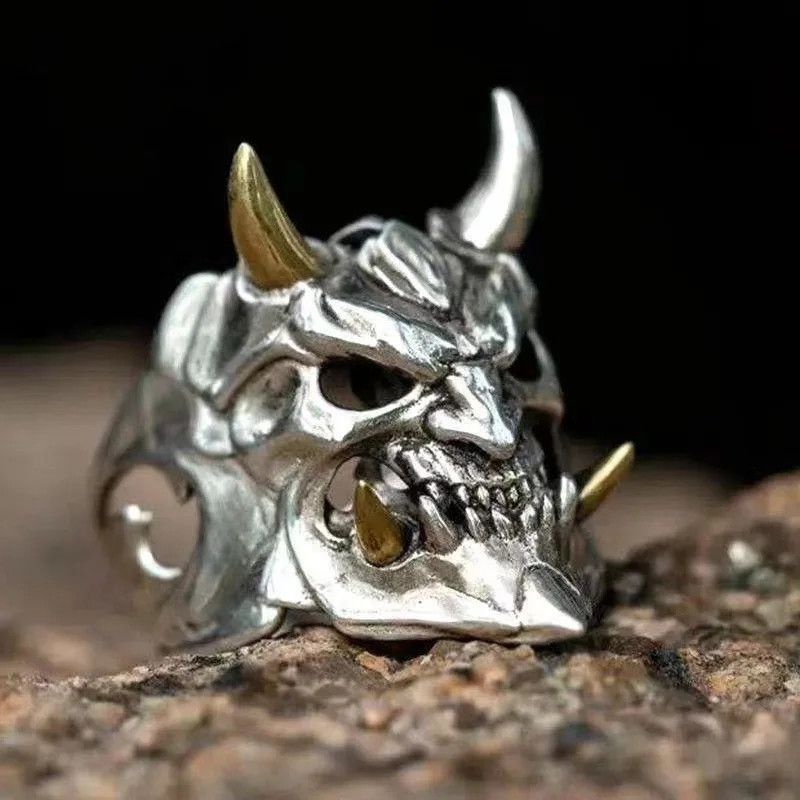 Other Retro Prajna Mask Ring Size ONE SIZE - 1 Thumbnail