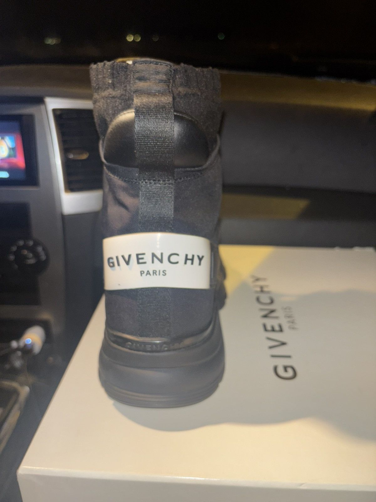 Givenchy Givenchy — JAW high sneakers in nylon and leather Size US 9.5 / EU 42-43 - 16 Thumbnail