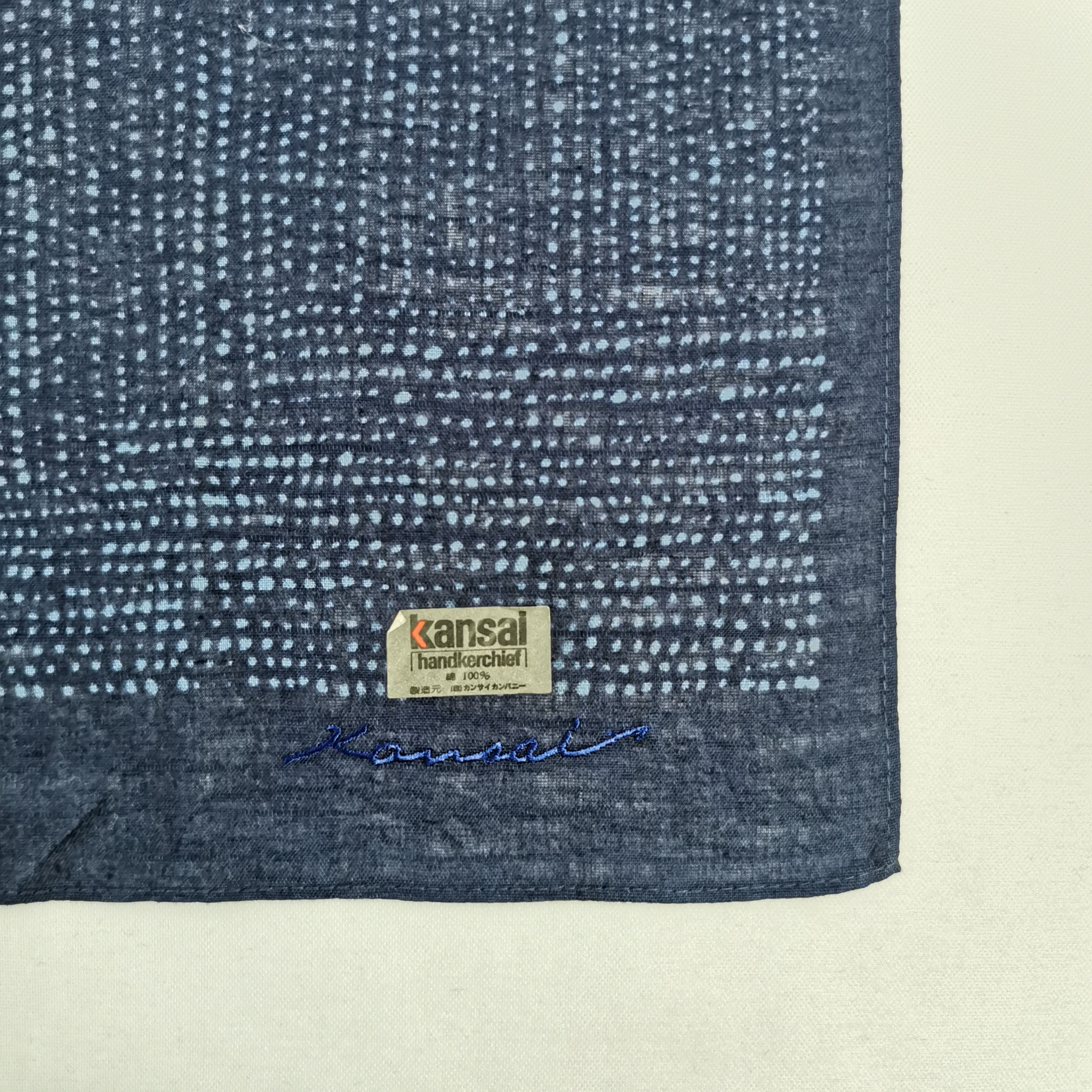 Japanese Brand NWT Vintage Kansai Handkerchief Neckerchief Japanese Bandana Size ONE SIZE - 3 Thumbnail