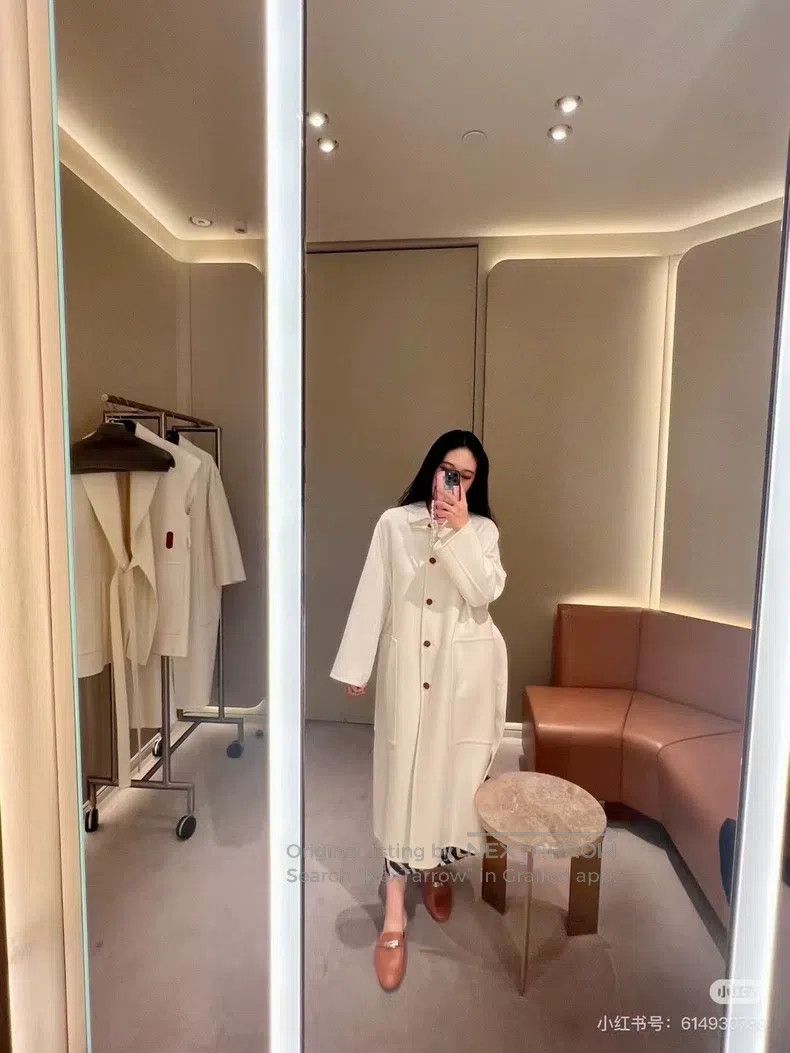 Hermes Hermes Double-Faced Wool Coat Size XXS / US 00 / IT 34 - 2 Thumbnail