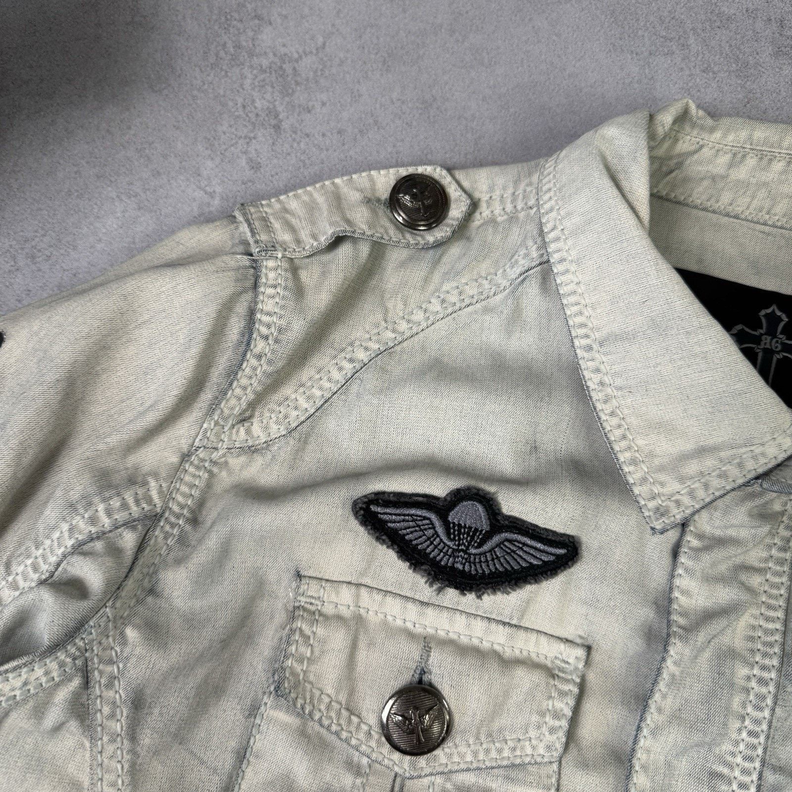 Vintage Roberto Geissini Men Jacket Size M Biker Size US M / EU 48-50 / 2 - 8 Thumbnail