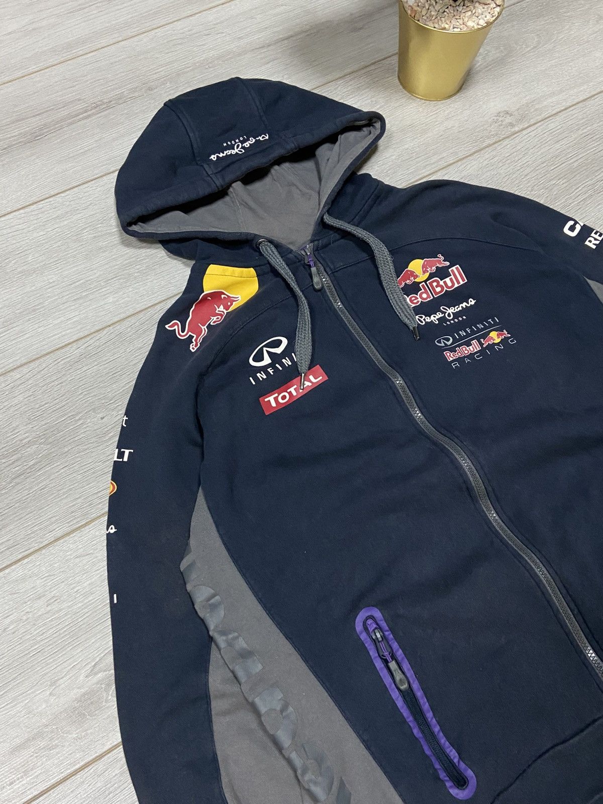 Red Bull Red Bull Infinity Pepe jeans vintage big logo zip Size US XXL / EU 58 / 5 - 5 Thumbnail