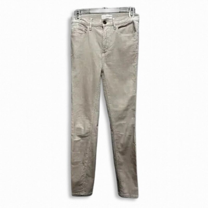 Loft Loft Corduroy Pants Mid Rise Tailored Tan Cream Women's 25 Size 25" / US 0 / IT 36 - 1 Thumbnail