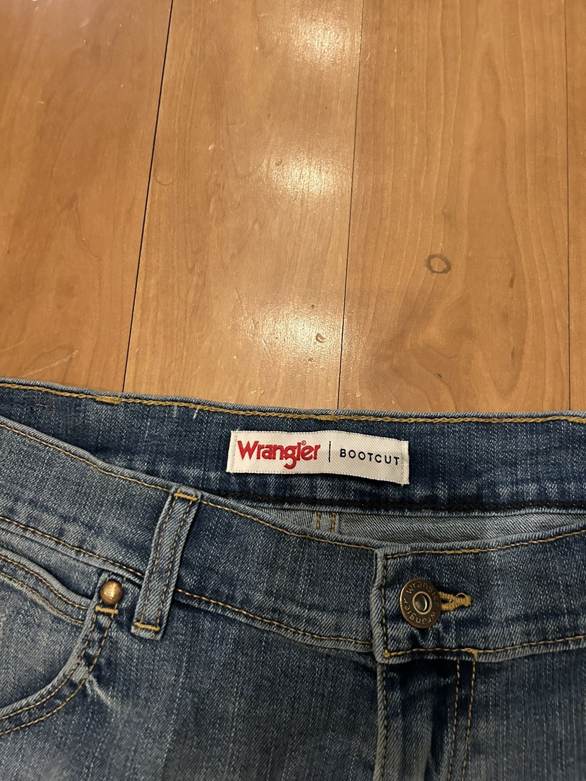 Vintage × Wrangler Vintage Wranglers Size US 34 / EU 50 - 4 Thumbnail