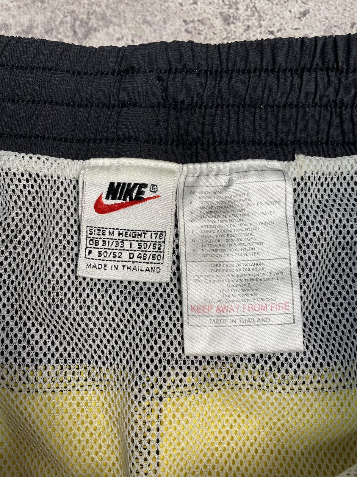 Nike × Vintage Vintage Nike Shorts Big Swoosh Logo Y2K Style Size US 32 / EU 48 - 9 Thumbnail