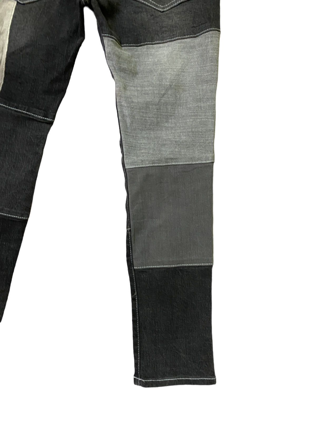 Designer × Japanese Brand Send Offer 👉 Cavaria Reconstructed Denim + Velvet Skinny Size US 28 / EU 44 - 13 Thumbnail