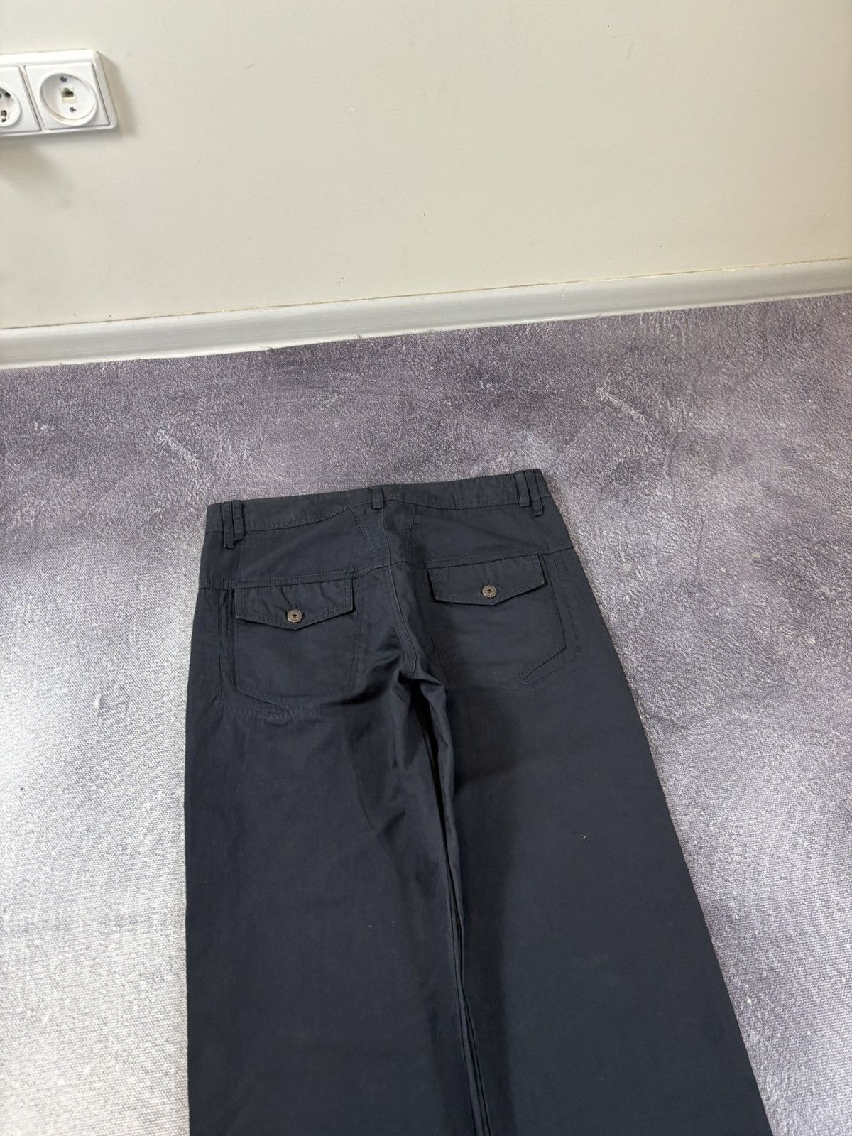 Marithe + Francois Girbaud Vintage Marithe Francois Girbaud Y2K Rare Baggy Flared Pants Size US 29 - 14 Thumbnail