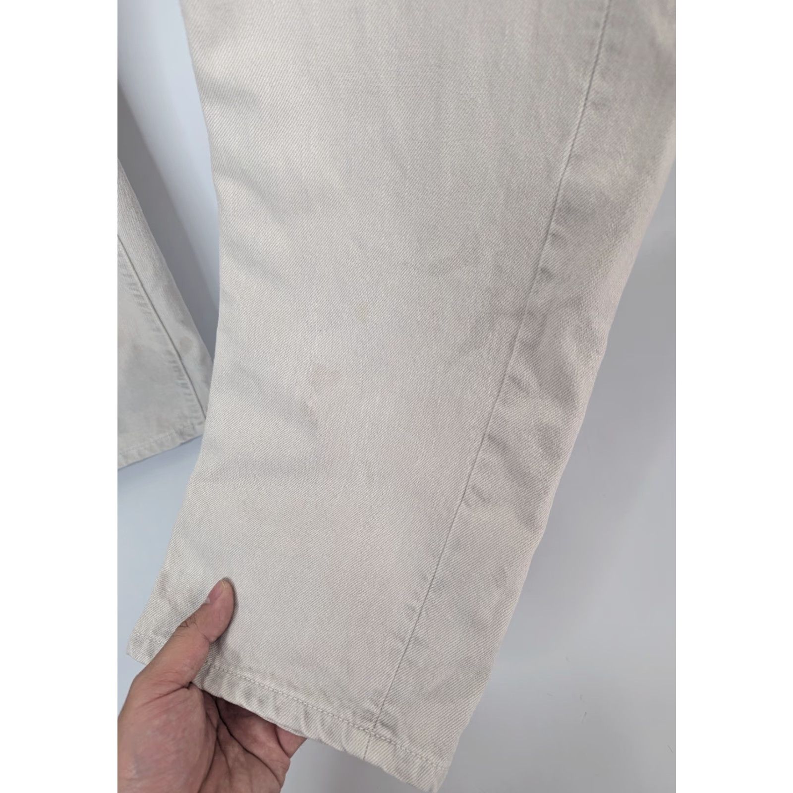 Outerknown VINTAGE Outerknown Jeans Adult 38x32 Light Gray S.E.A Drifter Tapered Fit Organic Cotton Size US 38 / EU 54 - 3 Thumbnail