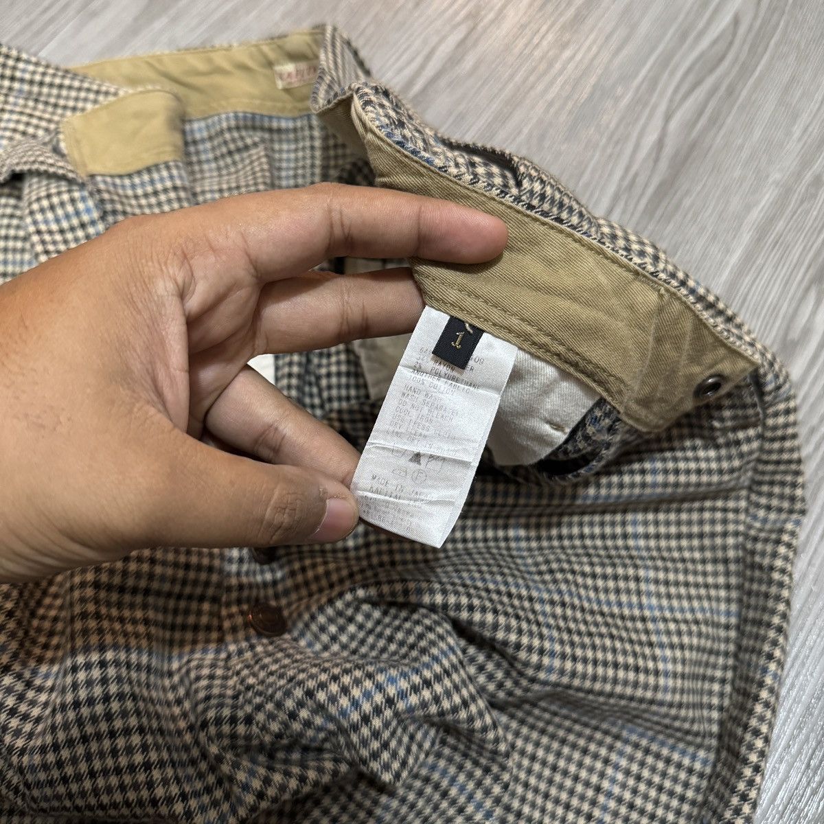 Kapital Kapital Plaid Buttons High Waist Pants Size US 28 / EU 44 - 6 Thumbnail