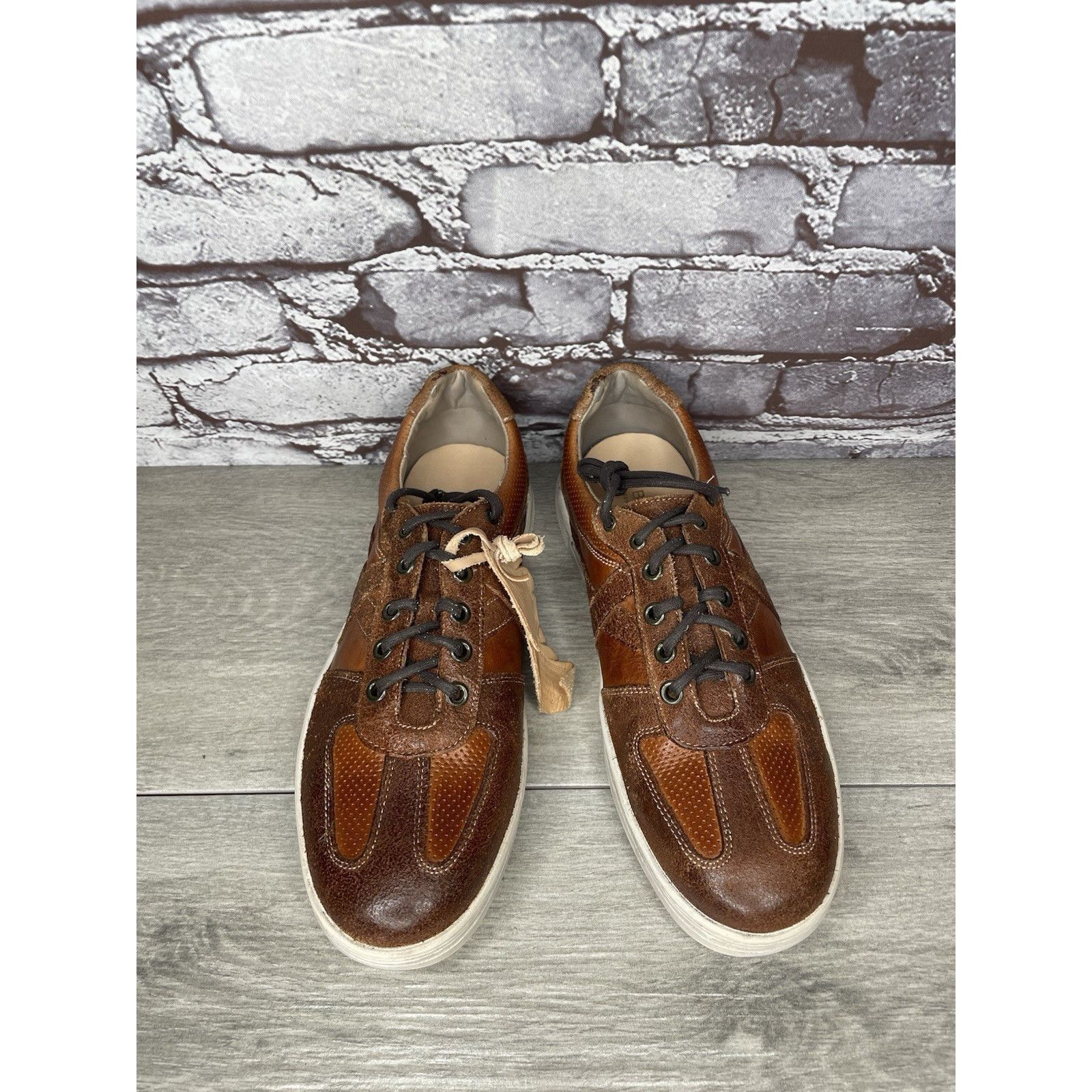 Bed Stu Bed Stu Muller Brown Leather Low Top Casual Lace Up Shoes Me Size US 8.5 / EU 41-42 - 13 Thumbnail