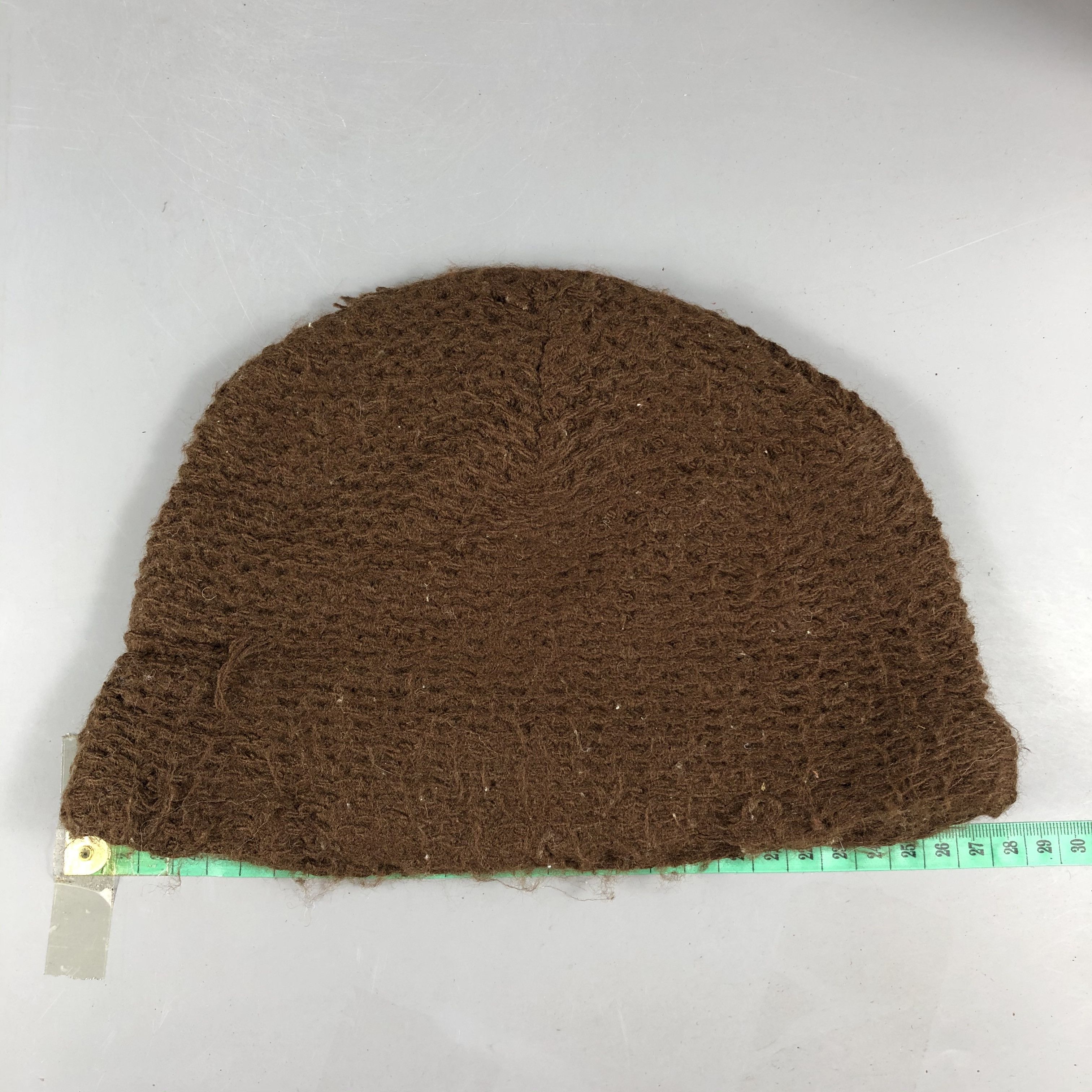 Japanese Brand × Vintage Vintage Crochet Plain Beanie Size ONE SIZE - 3 Thumbnail
