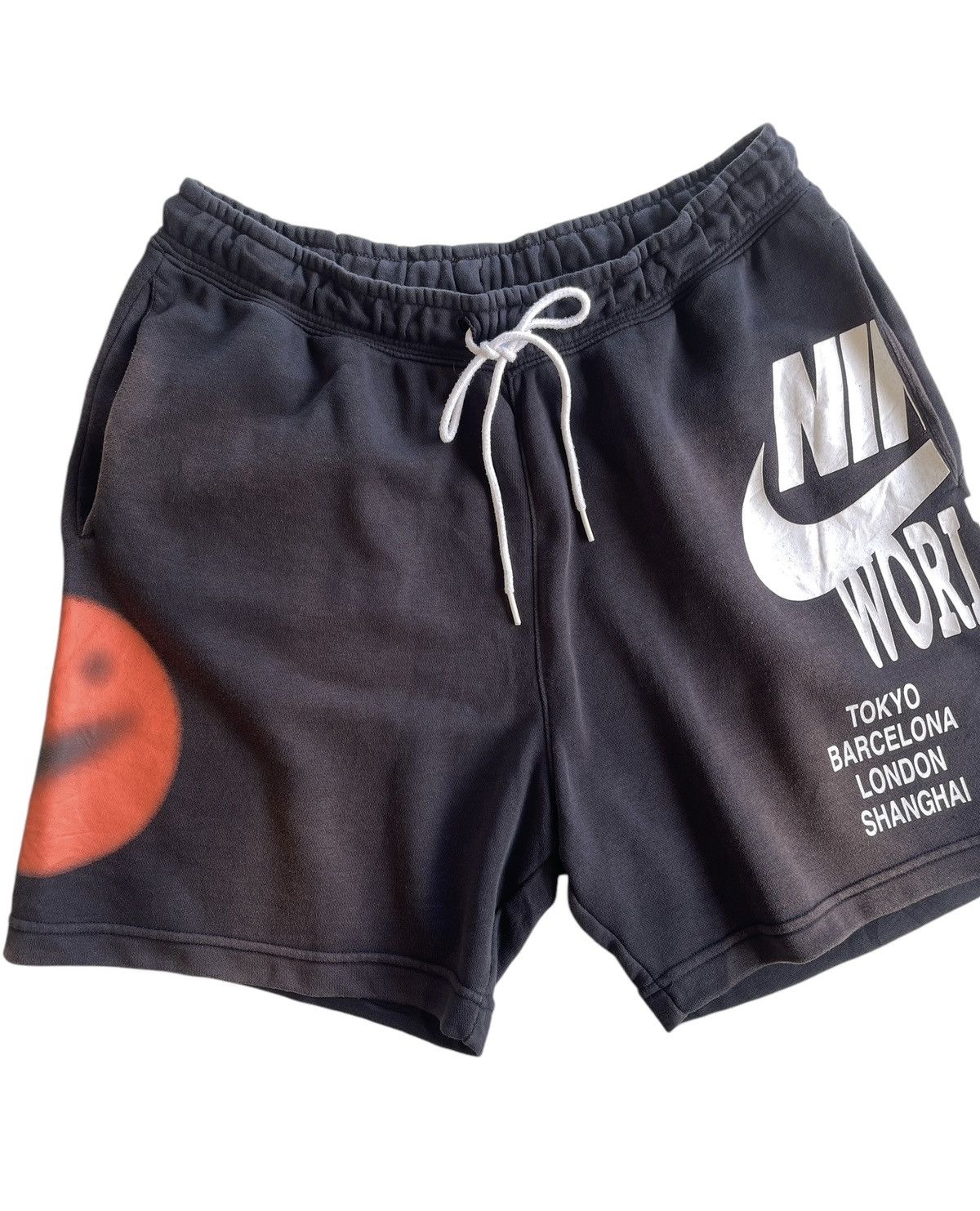 Nike Nike World Tour French Shorts Faded Black Size US 33 - 3 Thumbnail