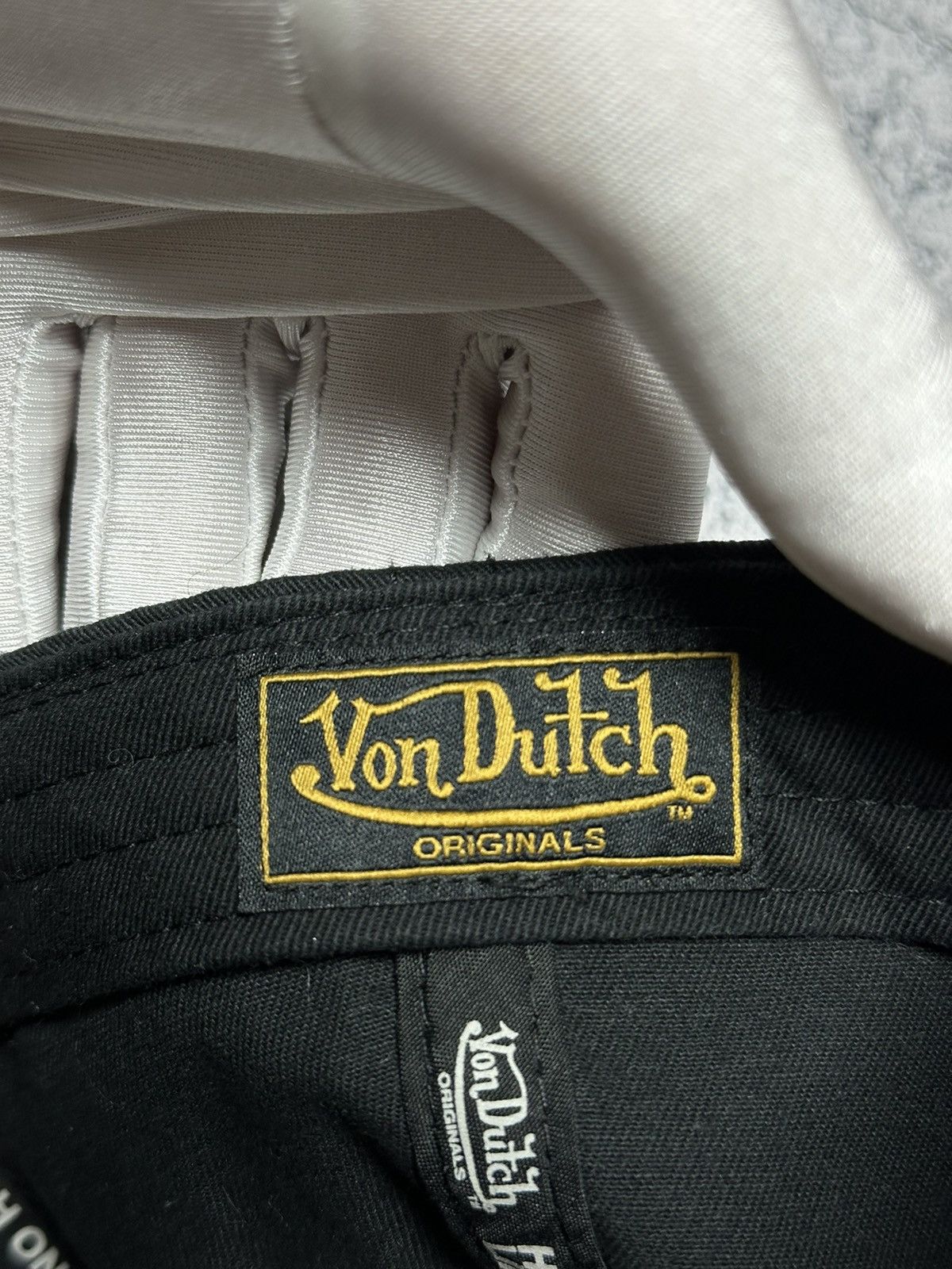 Von Dutch Von Dutch Patch Logo Black Cap Size ONE SIZE - 12 Thumbnail