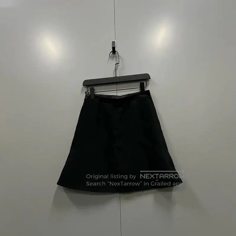 Givenchy Givenchy Black Cotton Summer Skirt . Size 28" / US 6 / IT 42 - 2 Thumbnail