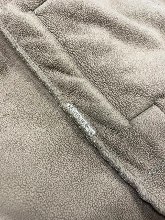 Marithe + Francois Girbaud × Vintage Marithé + François Girbaud Camel Fleece Cardigan Size S / US 4 / IT 40 - 10 Thumbnail