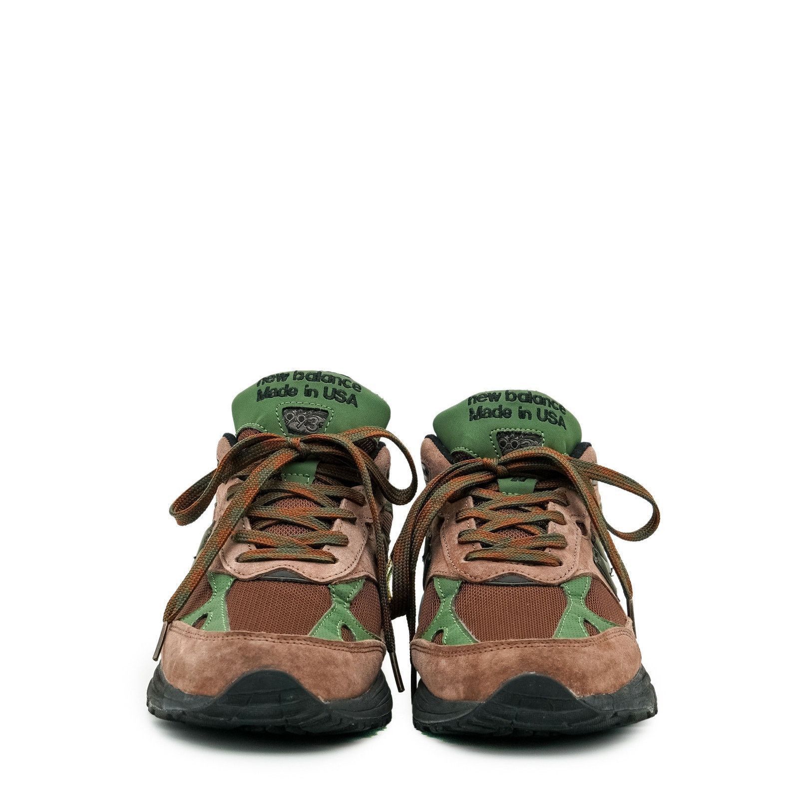 New Balance USA 993 Aime Leon Dore Brown Leather Sneakers