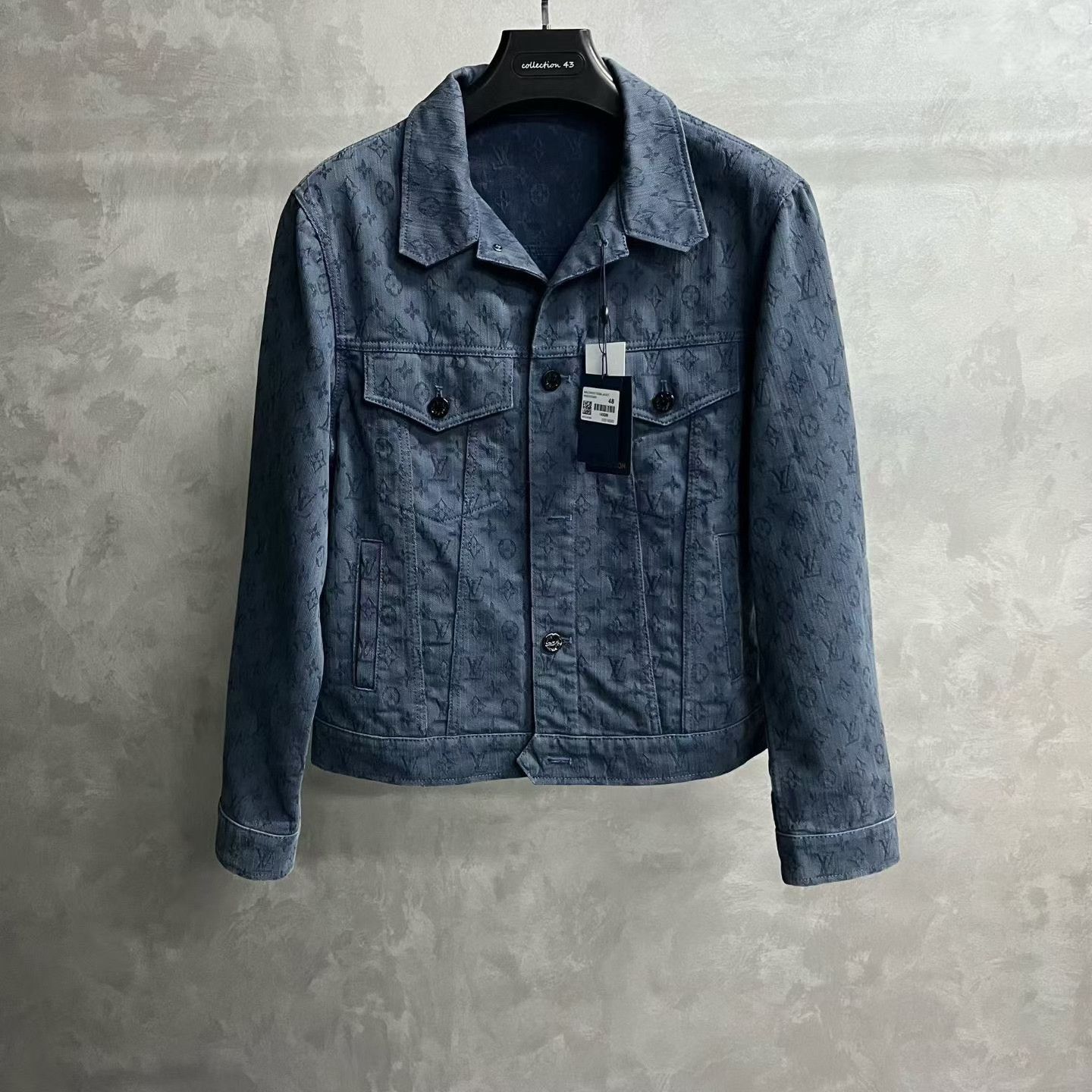 Louis Vuitton Louis Vuitton Retro Blue Light Jacket s Men Size US S / EU 44-46 / 1 - 1 Thumbnail