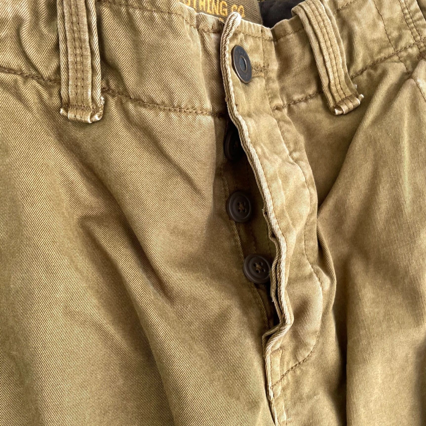 Gap VINTAGE GAP Cargo Pants Men 30x30 Brown Paratrooper Baggy Military Adjustable Waist Pants Mens Cargo Brown 30x30 Vintage GAP Size US 30 / EU 46 - 4 Thumbnail
