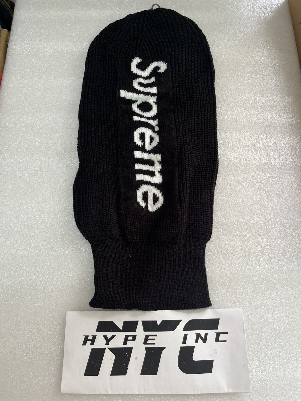 Supreme New Era Balaclava Black | Grailed