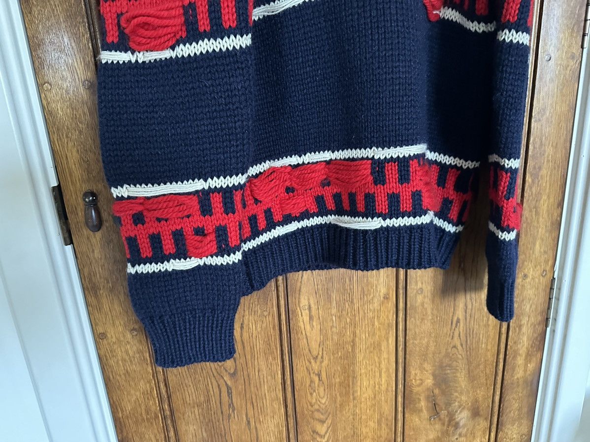 Calvin Klein 205W39NYC FW18 Calvin Klein 205w39nyc grail wool sweater RAF Simons Size US M / EU 48-50 / 2 - 13 Thumbnail