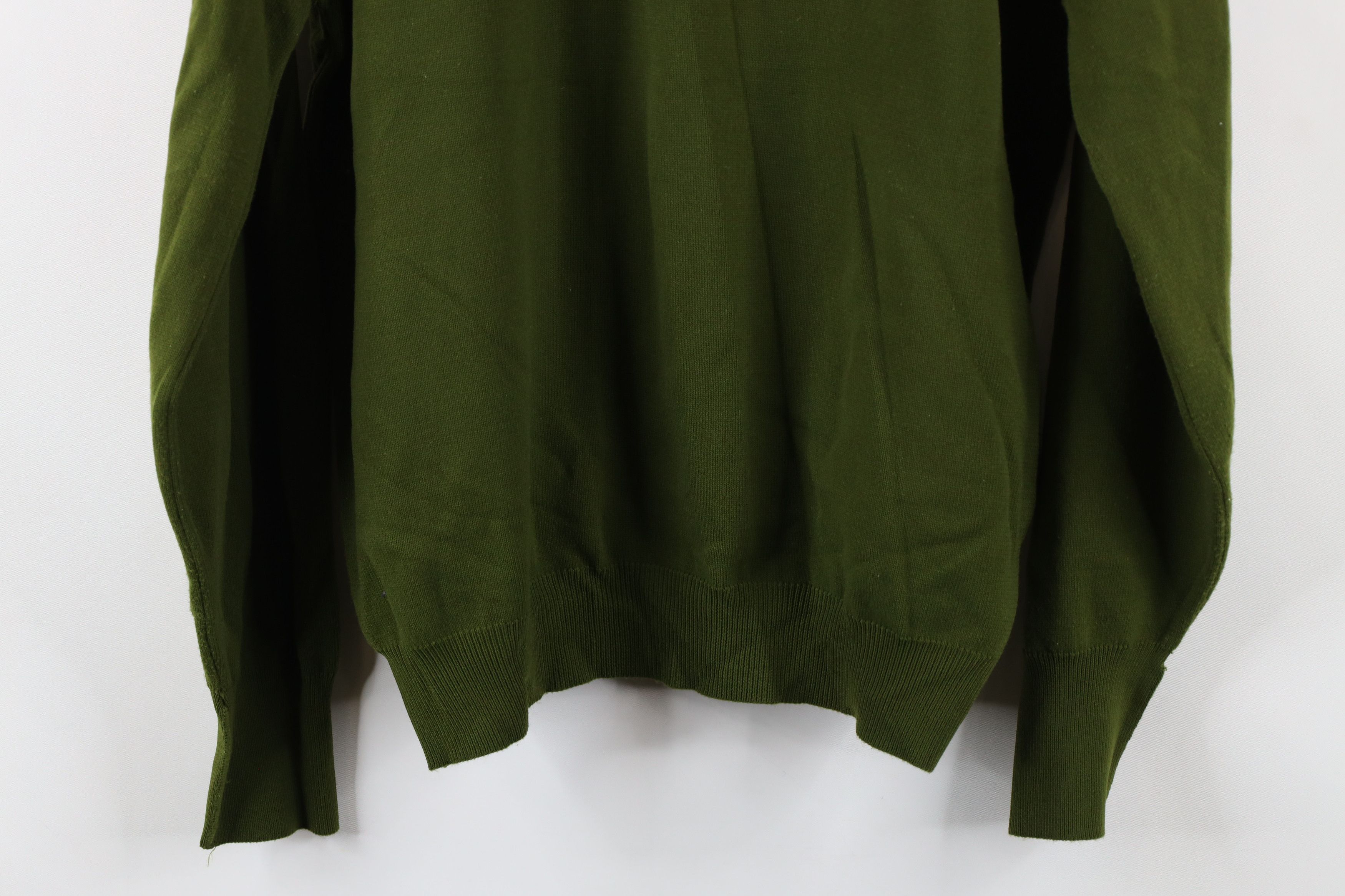 Vintage Vintage 60s 70s Streetwear Long Sleeve Polo Avocado USA Size US M / EU 48-50 / 2 - 9 Thumbnail