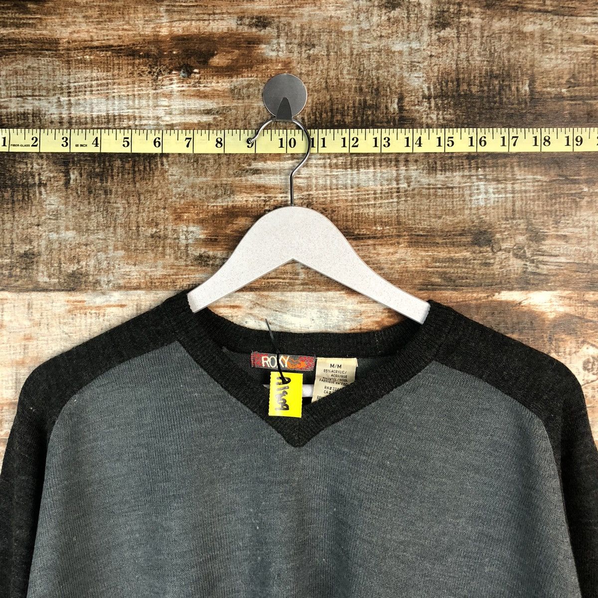 Homespun Knitwear × Japanese Brand Roxy Grey Knitwear sweatshirt #A1809 Size M / US 6-8 / IT 42-44 - 4 Thumbnail