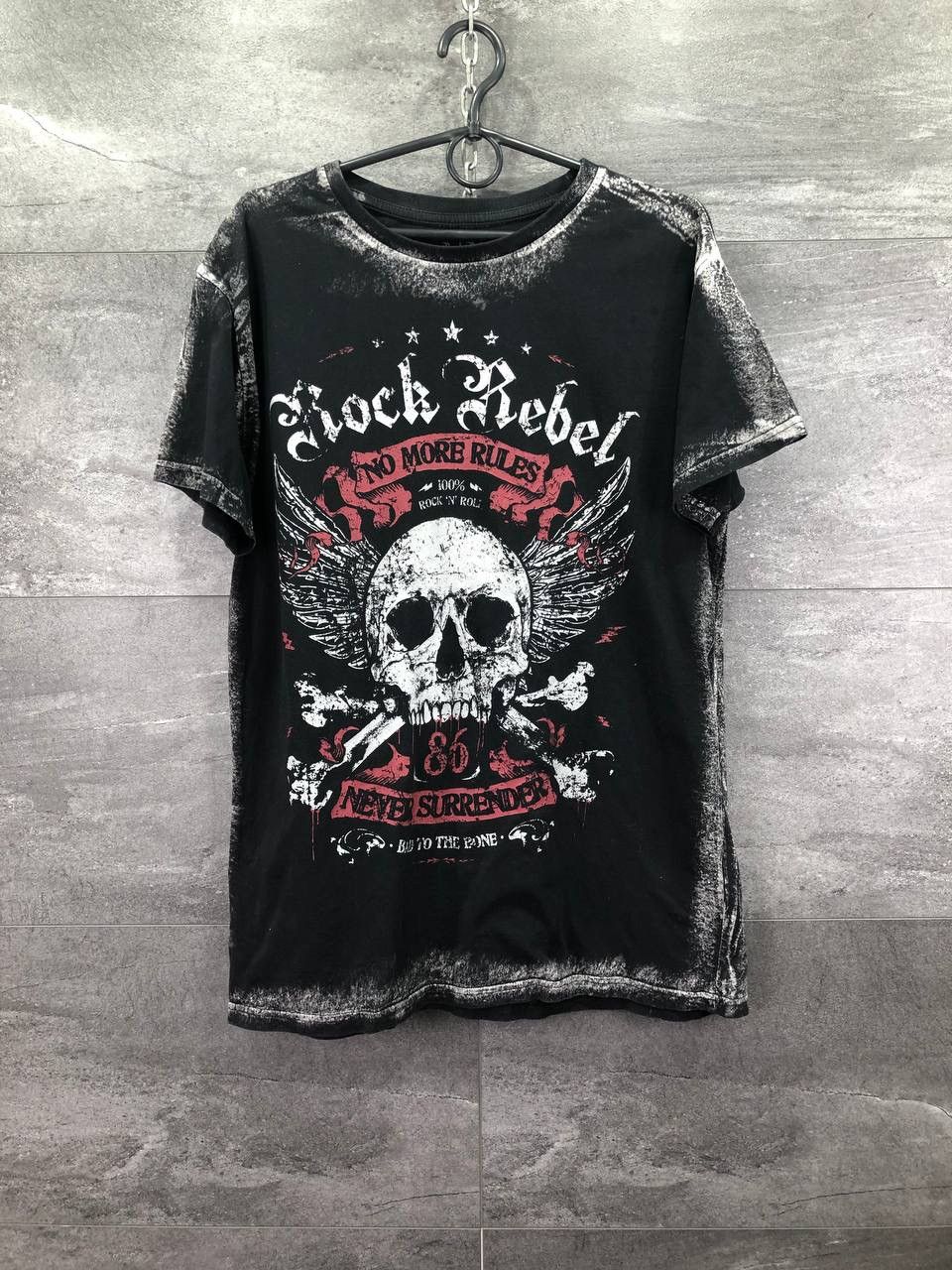 Vintage Rock Rebel black band Tees vintage Size US L / EU 52-54 / 3 - 1 Thumbnail