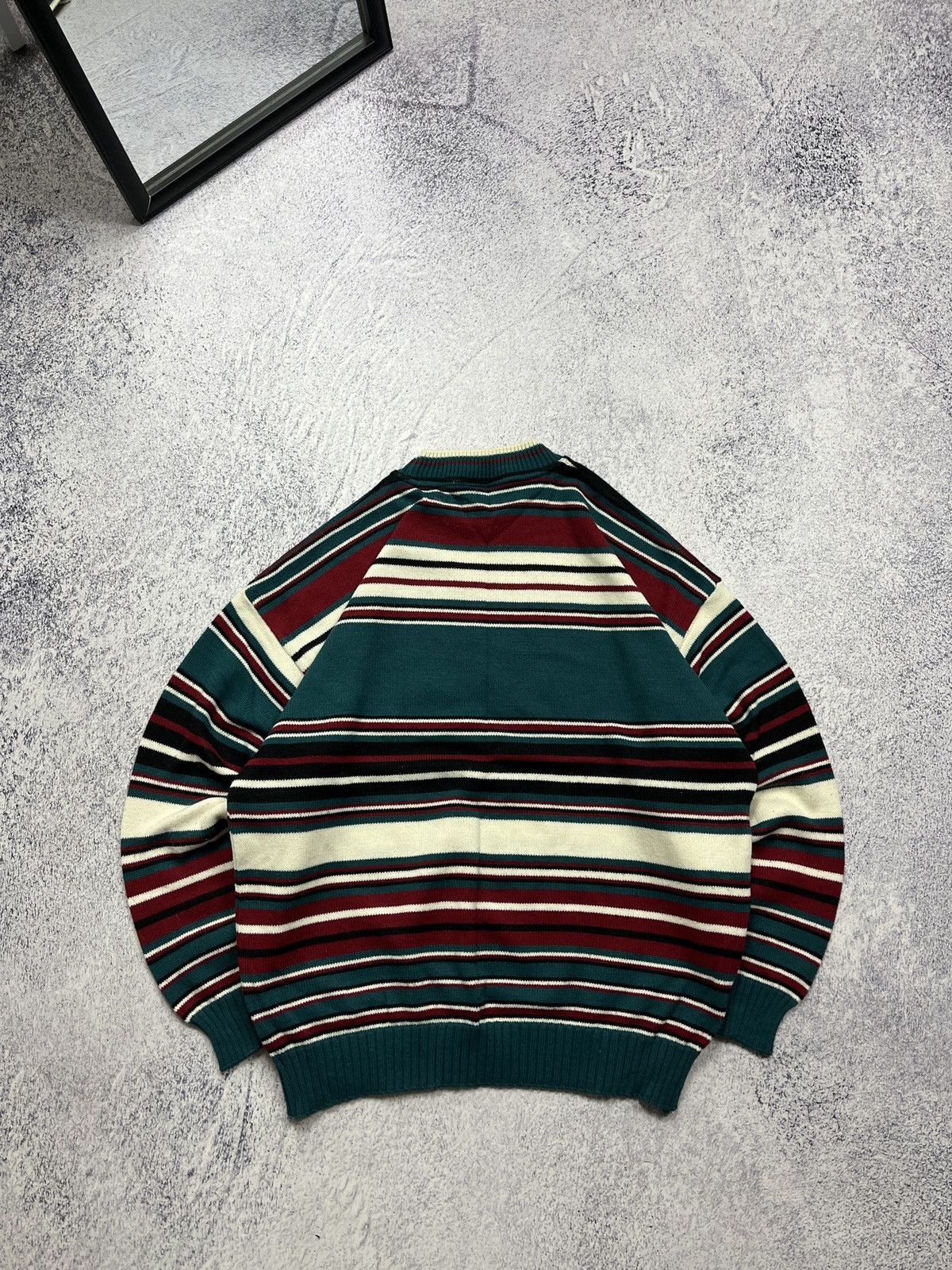 Other UK × Vintage Vintage Y2K The Sweater Shop Coloured Knitted Sweater Size US S / EU 44-46 / 1 - 6 Thumbnail