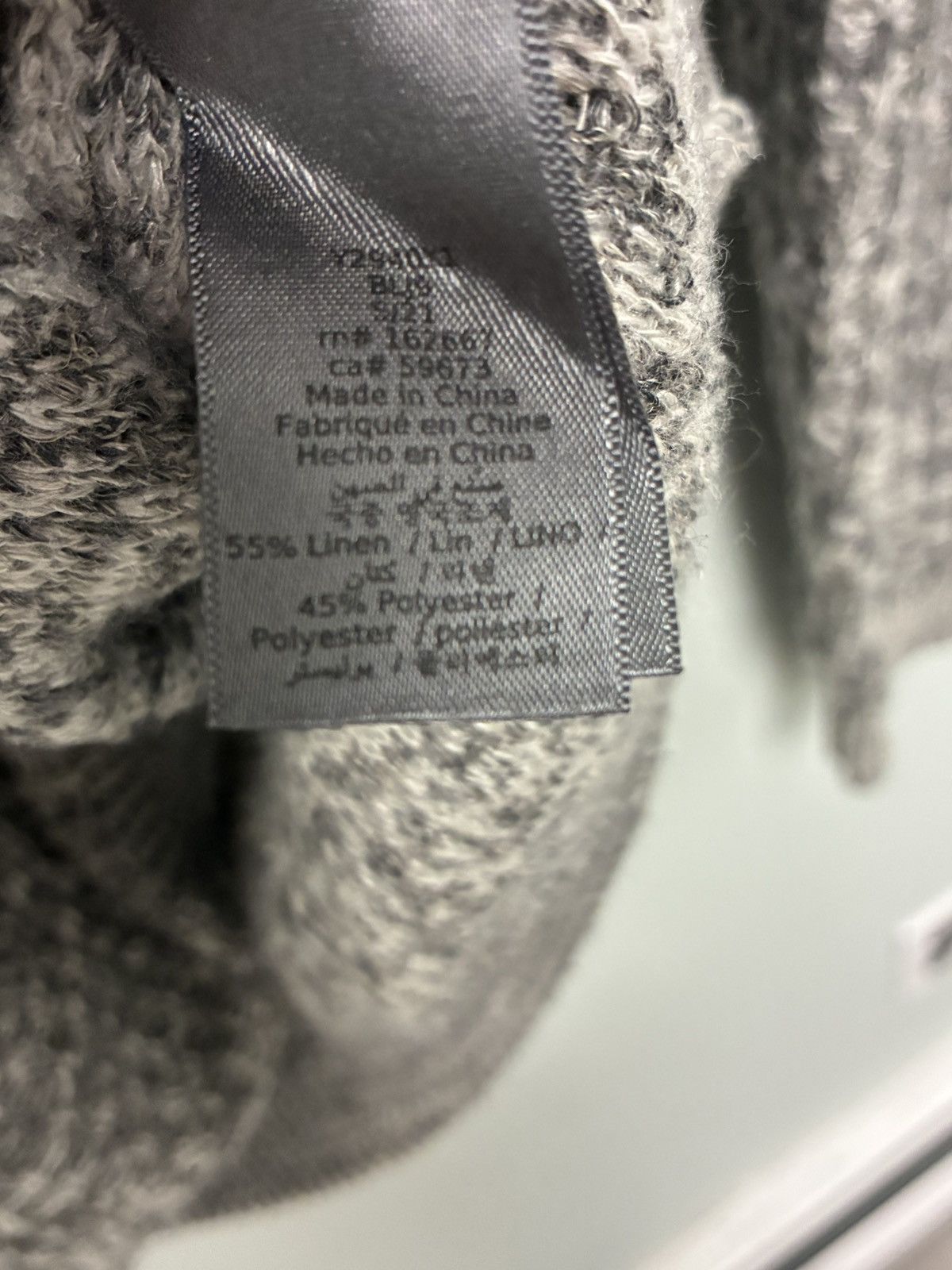 John Varvatos LS Crew with Jacquard finish Small Size US S / EU 44-46 / 1 - 8 Thumbnail