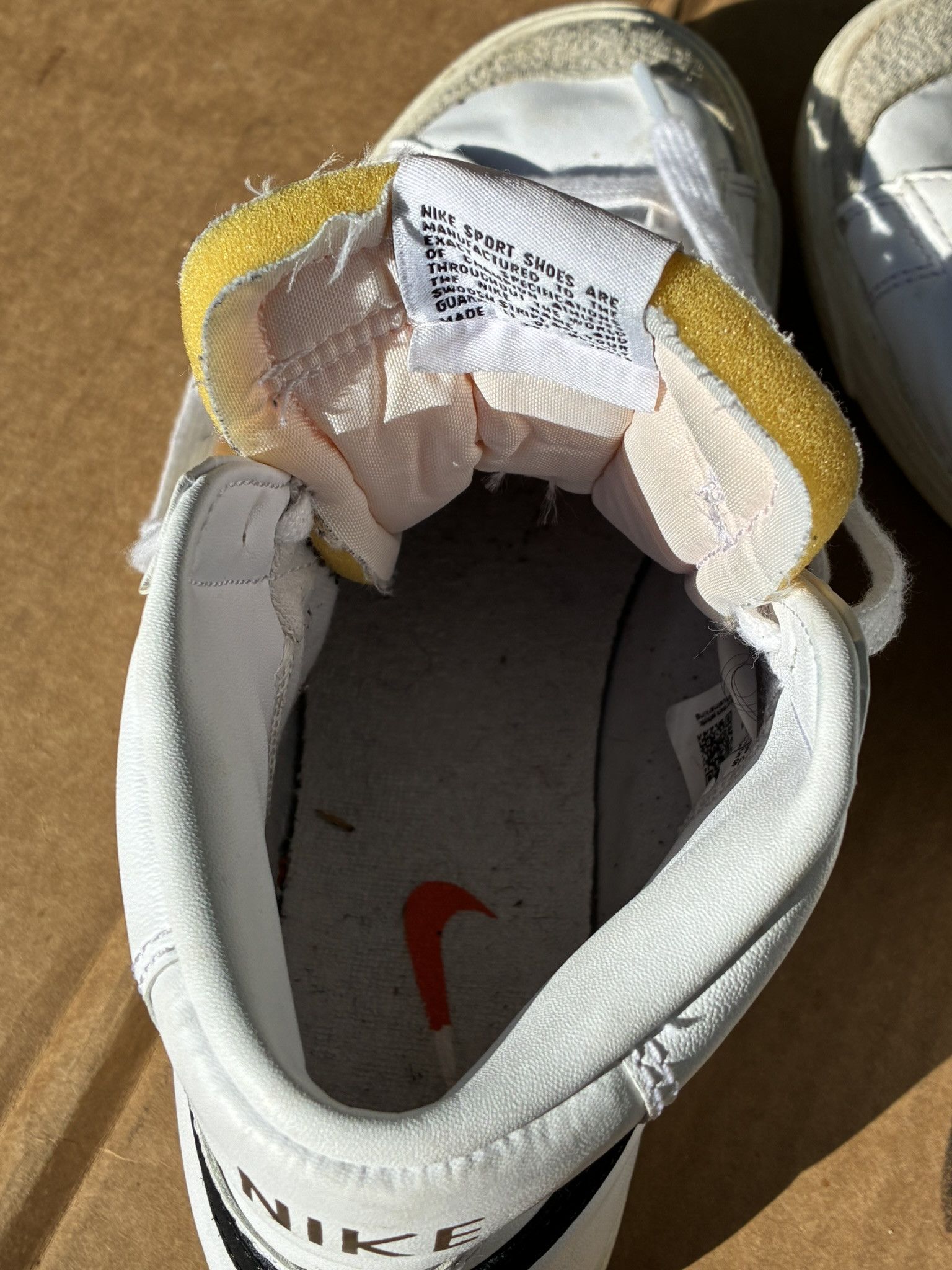 Other Nike Blazer Mid '77 Vintage White Black Lifestyle Retro 8.5 Size US 8.5 / EU 41-42 - 7 Thumbnail