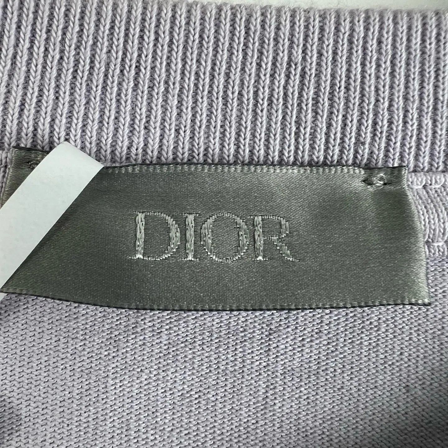 Dior Dior Lavender Embroidered Logo T-shirt. Size S / US 4 / IT 40 - 4 Thumbnail