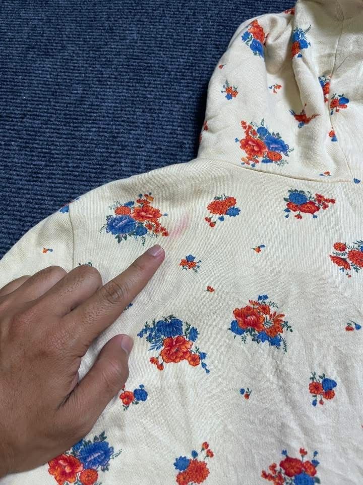 Sunao Kuwahara vintage Sunao Kuwahara floral print zip-up hoodie Size S / US 4 / IT 40 - 6 Thumbnail
