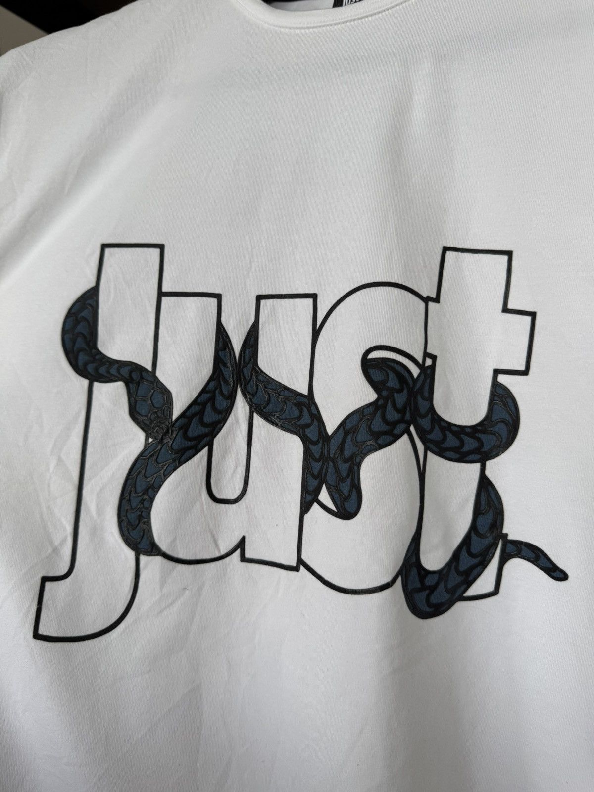 Just Cavalli Just Cavalli big logo tee Size US XL / EU 56 / 4 - 3 Thumbnail